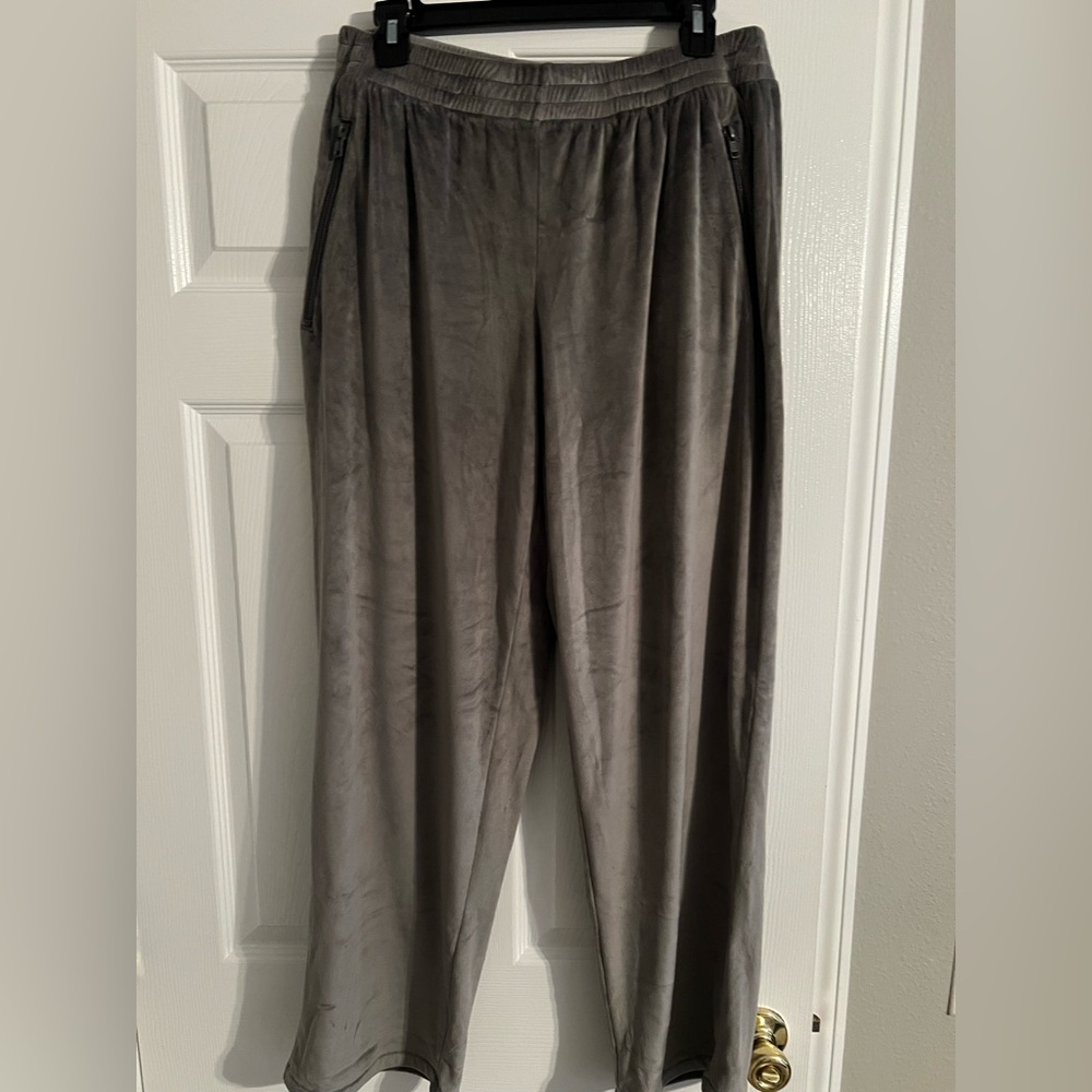 SKIMS Women's Gray Wide Leg Pants